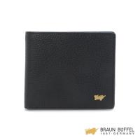 BRAUN BUFFEL LEONS萊昂系列8卡短夾 -黑色 BF199-313-BK