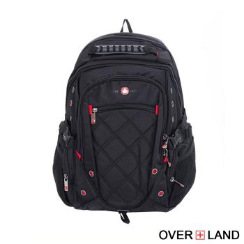 OVERLAND - 美式十字軍 - 美式經典新譯交叉菱格紋後背包 - 30741