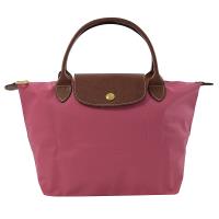 Longchamp Le Pliage 折疊短揹帶肩提包.牡丹粉 S #1621
