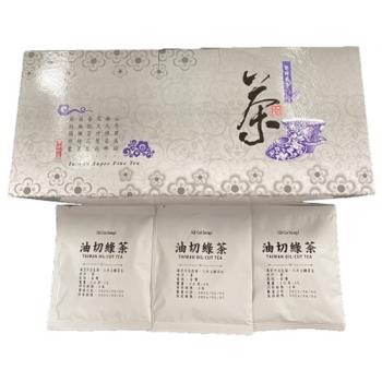 【留茗傳】油切綠茶茶包禮盒組（30入獨立隨手包）*1盒