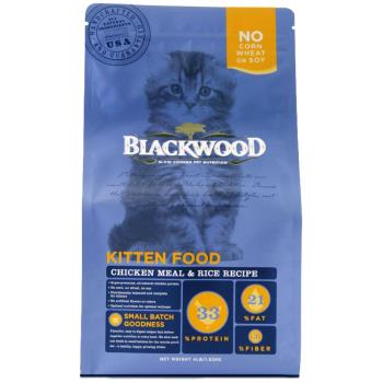 Blackwood 柏萊富 特調幼貓成長(雞肉+米) 貓飼料 13.23磅*1包