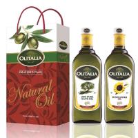 Olitalia奧利塔-綜合油品禮盒 橄欖油+葵花油各1瓶 (1000ml/瓶)