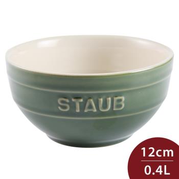 Staub 餐碗 綠色 12cm