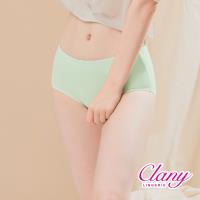 可蘭霓Clany 台灣製超細柔棉質中腰三角內褲 (薄荷牛奶 2190-81)