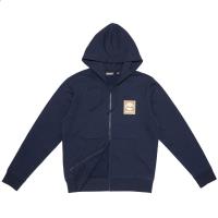 Timberland男款藍色品牌休閒連帽外套A1O9J433