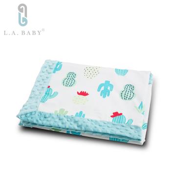【美國 L.A. Baby】高級保暖樂豆毯 (輕柔) - 80 x 100 (cm) 9款