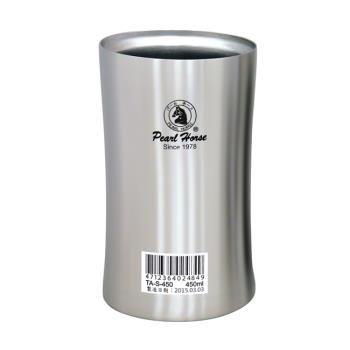 【日本寶馬】450ml不鏽鋼真空保溫健康杯(TA-S-450)