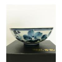 青花皇后楊莉莉~手繪青花-普洱茶碗組~蘭花五入