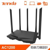 【Tenda 騰達】AC7 AC1200 雙頻無線路由器 黑鷹戰機