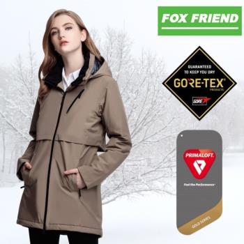 【FOX FRIEND】仕女款 GORE-TEX+PrimaLoft 輕量單件式防水透氣外套 -型錄