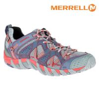 MERRELL 女 水陸兩棲運動鞋ML37550【淺灰/紅】 WATER PRO MAIPO / 城市綠洲