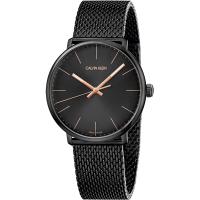 Calvin Klein CK High Noon 米蘭帶手錶-黑/40mm K8M21421