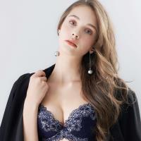 【EASY SHOP】永恆宣言 大罩杯B-E罩內衣(沉穩藍)