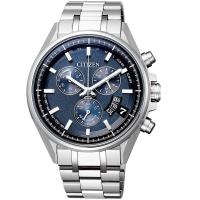 CITIZEN 星辰光動能限量鈦金屬電波錶(BY0140-57L)44mm