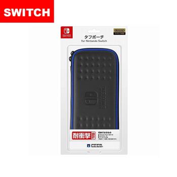 【Switch】原廠授權 HORI 主機抗震耐衝擊硬殼包(藍) (※電力加強版適用) NSW-010