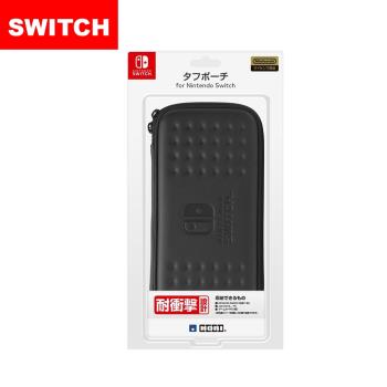 【Switch】原廠授權 HORI 主機抗震耐衝擊硬殼包(黑) (※電力加強版適用) NSW-038