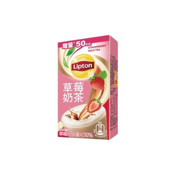 【立頓 】 草莓奶茶 300ml (24入)
