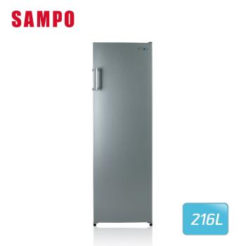 SAMPO聲寶 216公升直立式無霜冷凍櫃 SRF-220F