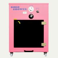 【GOGOSHOWER狗狗笑了】櫻花色-中型雙馬達寵物除菌烘毛箱