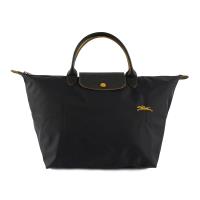 LONGCHAMP M號短把LE PLIAGE CLUB摺疊水餃包(槍桐色) 1623619300