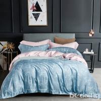 BEDDING-正60支天絲雙人八件式兩用被床罩組-比莫斯