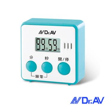 Dr.AV 日式炫彩方型倒時器(TM-A45)