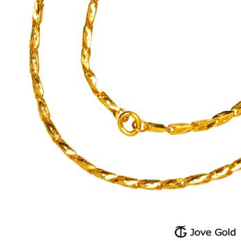 Jove gold 時光黃金項鍊(約10.30錢)(約2尺/60cm)