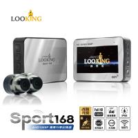LOOKING SPORT168 AHD1080P WIFI版 機車行車記錄器 Gogoro行車紀錄器 前後雙錄