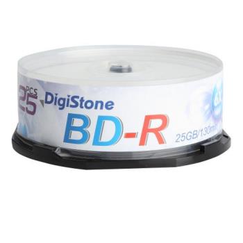 DigiStone 國際版 A+ 藍光 6X BD-R 25GB 桶裝 (50片)