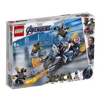 LEGO樂高積木 - SUPER HEROES 超級英雄系列 -76123Captain America: Outriders Attack