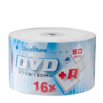 DataStone 時尚白 A Plus級DVD+R 16X (100片)