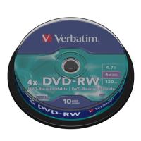 Verbatim 威寶 AZO 4X DVD-RW 4.7GB (10片)
