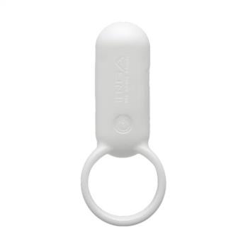 正品公司貨 日本Tenga SVR男女情侶調情用智能震動環 防水靜音充電式 白