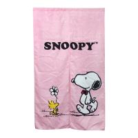SNOOPY史奴比長門簾145x83cm(HB858)-紅色