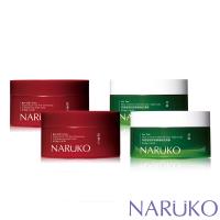 NARUKO 牛爾 紅薏仁毛孔亮白緊緻晚安凍膜 2入+茶樹痘痘粉刺調理晚安凍膜 2入