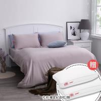 美國 杜邦™ ComforMax™機能性床包組 - 雙人加大/療癒灰 贈:杜邦獨家紀念款枕/2入