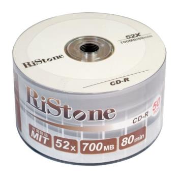RiStone 日本版 CD-R 52X 裸裝 (100片)