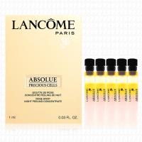 LANCOME蘭蔻 絕對完美玫瑰精雕活粹1mlx5(贈淨化凝膠15ml)