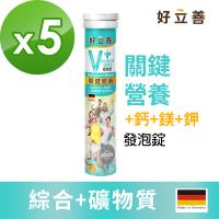 德國 好立善 綜合維他命+礦物質發泡錠(20錠x5入)