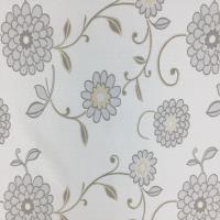 宜欣居傢飾-訂製窗簾-W300cm x H241-280cm以內-春暖花開─雙面緹花遮光窗簾(米)