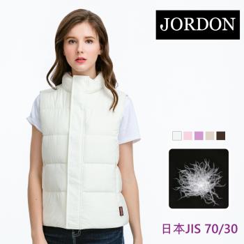 JORDON 女款 高領羽絨背心0152