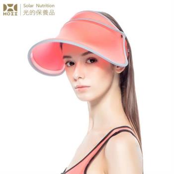 【HOII后益】HOII后益 伸縮艷陽帽 ★紅光(UPF50+抗UV防曬涼感先進光學機能布)