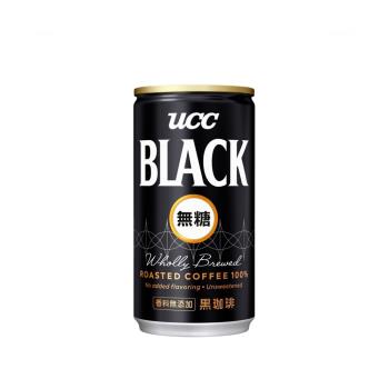 【UCC】 BLACK無糖咖啡185g(30入)