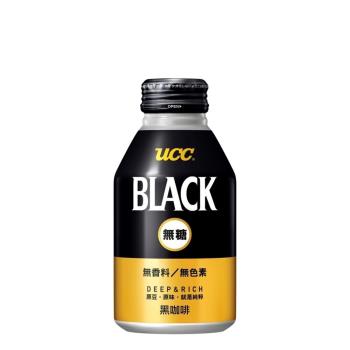 【UCC】 BLACK無糖咖啡275gx24入/箱
