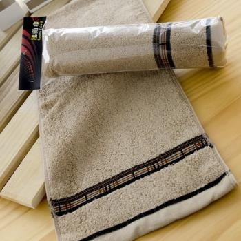 【台灣興隆毛巾】美國棉 低調奢華窄版運動巾 單條組(2色可選)
