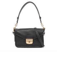 LONGCHAMP Mlle LONGCHAMP系列二用荷篷包 (MINI)(黑色) 2038883001
