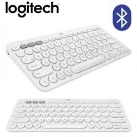 【Logitech 羅技】K380 多工藍芽鍵盤(珍珠白/中文) 【贈收納購物袋】