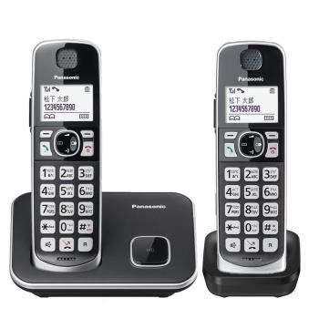 【買就贈史奴比大湯杯】Panasonic 國際牌 DECT 中文數位大字鍵無線電話 雙支組  KX-TGE612 TWB