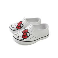 native MILES PRINT Hello Kitty 凱蒂貓 懶人鞋 洞洞鞋 白色 小童 童鞋 13104601-8744 no855