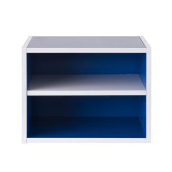 TZUMii艾莉絲二格櫃/收納櫃/空櫃-藍色(單入)